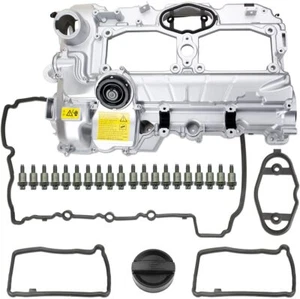 ✅ Aluminum Upgrade Performance Valve Cover for BMW F10 F25 320 328 528 X5 Z4 N20 - Picture 1 of 8
