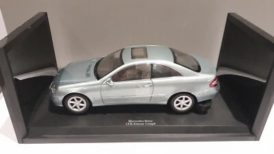 Kyosho 1/18 Scale - B6 696 2192 Mercedes Benz CLK Class Coupe Light Blue - Image 1 of 4