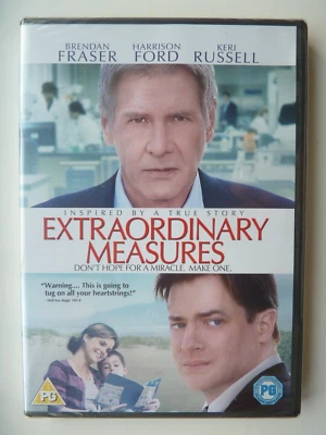 Extraordinary Measures (DVD, 2012) Tom Vaughan, Harrison Ford, New & Sealed - Image 1 of 2