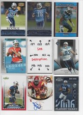 Tennessee Titans #2 Serial #'d Rookies Jerseys Autos YOUNG MCNAIR GEORGE LEWAN