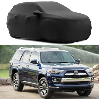Полный автомобильный чехол атласный эластичный пыленепроницаемый протектор для помещений для Toyota 4Runner - Изображение 1 из 4