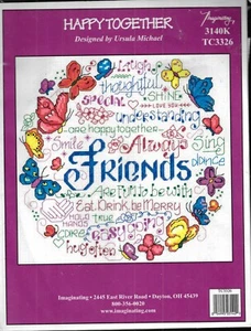 Imaginating ~Happy Together~ kit de punto de cruz 3140K-Friends - Imagen 1 de 2
