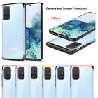 For Samsung S10 Lite,  A51 A71, S20, Plus Ultra Plating Clear TOUGH Phone Case