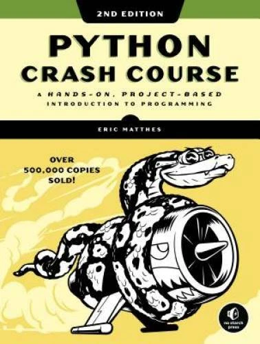 Python Crash Course, 2nd Edition - Paperback By Matthes, Eric - VERY GOOD - Image 1 of 1