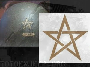 POCHOIR STENCIL MARQUAGE CASQUE SAPHYS 2 FFL 5DB 2DB US .jeep willys dodge - Picture 1 of 1