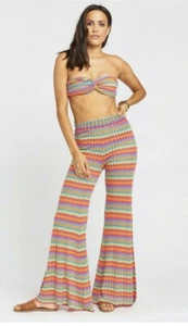 Show Me Your Mumu Paradise Island Knit Top & Susie Flare Leg Pants Festival - Picture 1 of 11