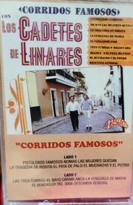 Los Cadetes De Linares Corridos Famosos Cassette - Picture 1 of 2