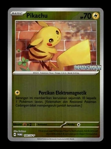 Pokemon Pikachu 100/SV-P Holo Paradoks Andalan PROMO Exclusive Indonesia - Picture 1 of 3