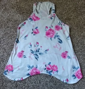 Top floral sin mangas XL - Imagen 1 de 3
