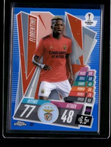 2020-21 Topps Chrome Match Attax #117 Florentino /150 Blue Refractor  - Picture 1 of 2