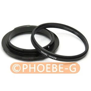 62mm 58mm Macro Reverse Adapter Ring for CANON EF Mount - Picture 1 of 1