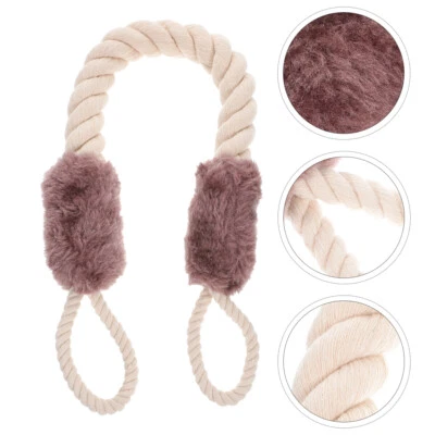 3Pcs Hängen Baumwolle Seil Tür Stopper Finger klemmschutz Halter Baumwollseil - Bild 1 von 4