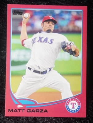 MATT GARZA—2013 Topps Update Series Target Red Border Parallel Insert #US47 - Image 1 of 2