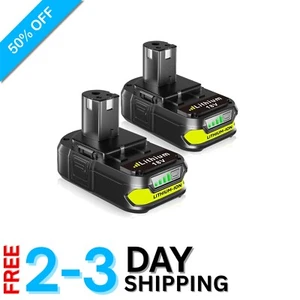 High-Quality 3.6Ah Lithium-Ion Battery Pack for Ryobi 18V System - 2 Batteries - Picture 1 of 11
