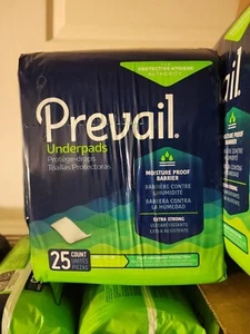 New Prevail Total Care Disposable Underpads 23X36" 25 pads Large Extra Strong. - Picture 1 of 1