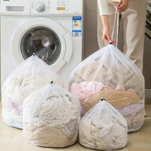 Bolsas de malla de lavadora bolsas de lavandería grandes engrosadas reutilizables - Imagen 1 de 14