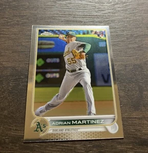Adrian Martinez 2022 Topps Chrome Update #USC99 RC Oakland Athletics - Picture 1 of 2