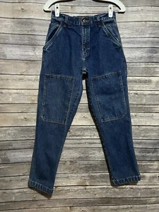 Colo Wear 1984 Jeans Boys Size 14 Actual W25 x L26 Carpenter Blue Denim - Picture 1 of 10
