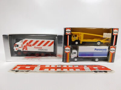 CG545-0,5 #3x Herpa H0 / 1:87 Truck/Tow Truck MB: Hamacher +806390+ AVD ,Mint - Image 1 of 4