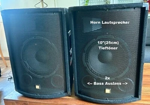 2 Stück PA 10" Lautsprecher je 400W und 8Ohm - Bild 1 von 4