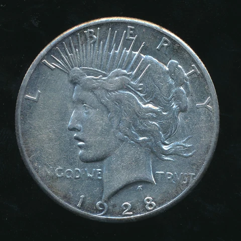 1928 PEACE SILVER DOLLAR $1 ~ CIRCULATED ~ SHIPS FREE! Cover