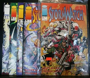 5 IMÁGENES DE COLECCIÓN CÓMICS RELOJ DE TORMENTA 1,2,3,4,5 - Imagen 1 de 12