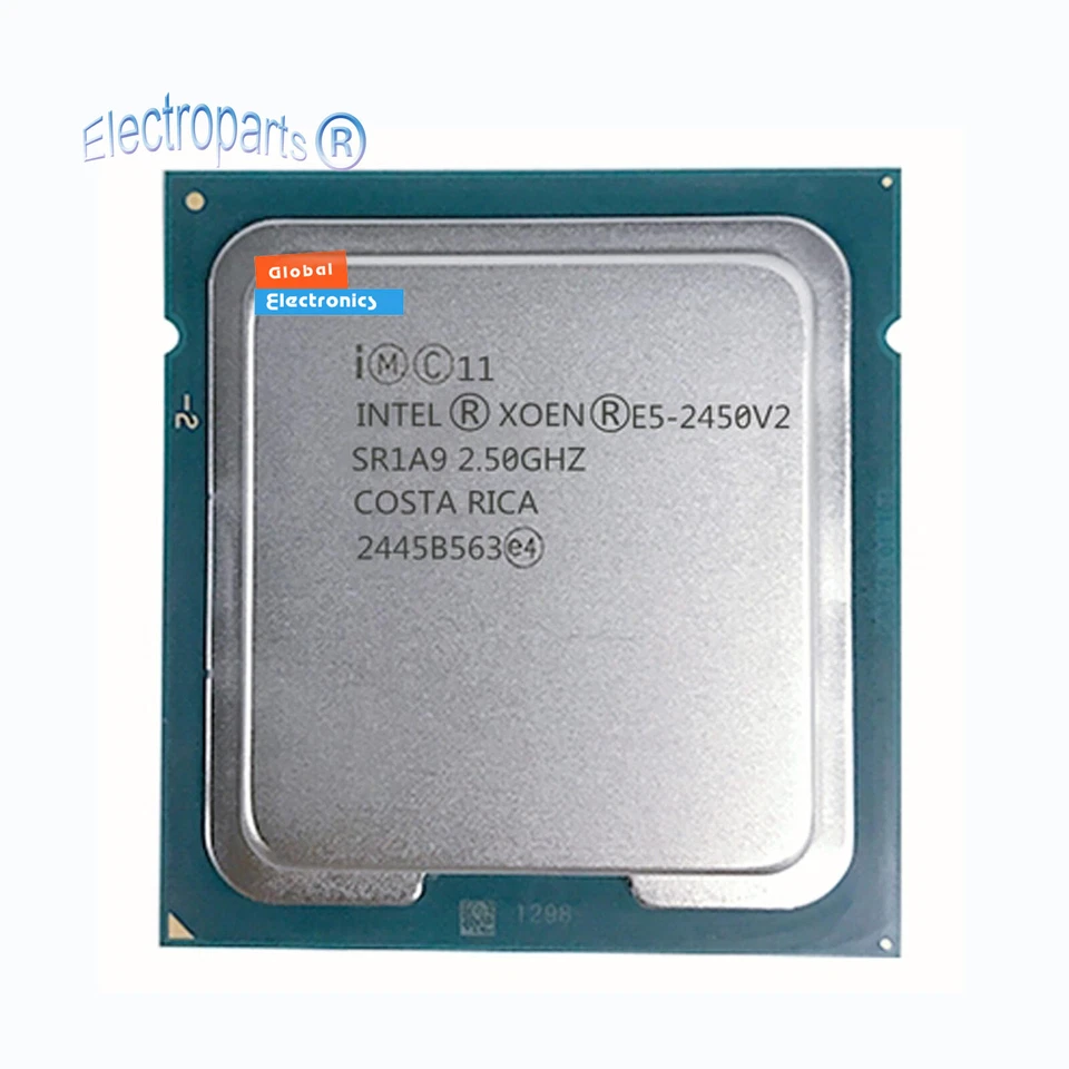 Intel Xeon E5-2450V2 E5-2450V2 2.5GHz 8 Core 20M SR1A9 LGA1356 CPU Processor - Image 1 of 1