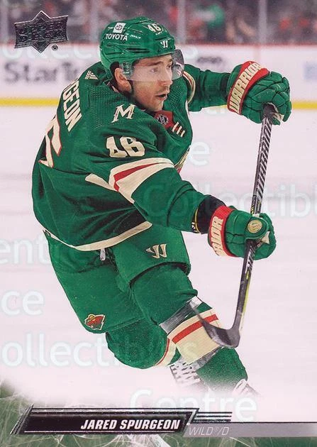 2022-23 Upper Deck #343 Jared Spurgeon - Image 1 of 1