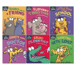 Sue Graves Experiences Matter Collection 6 Books Set Giraffe, Rhino, Elephant, L - Picture 1 of 1