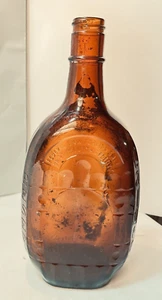 Vintage Brown BottleCalvertReserve Fed Law Forbids Sale/Re-use... 4/5 QUART - Picture 1 of 10
