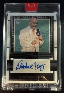Theodore Long 2024 WWE Panini Three Count Auto Autograph Legendary Autographs 99 - Picture 1 of 2