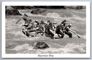 Tarjeta postal Duck Boy tarjeta de humor barco bipartidista Washington D.C. F 22 - Imagen 1 de 2