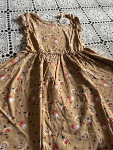 Dot Dot Smile Girls Cap Dress Size 7 NWT Fast Free Ship - Picture 1 of 2