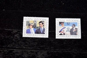 BAHAMAS 1981 ROYAL WEDDING S 490-491 MNH - Picture 1 of 3