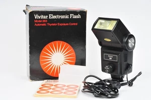 Vivitar 283 Electronic Flash Kit Boxed with Sensor Lead & Soft Diffuser Dome - Picture 1 of 13
