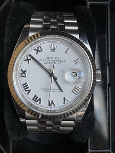 Rolex Datejust 36 mm acero / oro blanco | 2019 | caja y papeles | Rolex Service 2024 - Imagen 1 de 8
