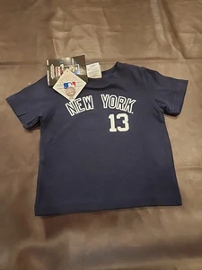 MLB Baby Yankees Jersey RODRIGUEZ #13 Size 12 Months - New With Tags - Picture 1 of 3