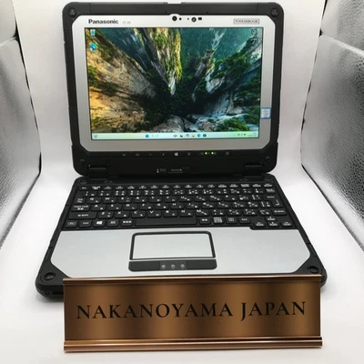 Panasonic TOUGHBOOK CF-20 Core i5-7Y57 128GB Touch Panel Very Good F/S Japan - Image 1 of 4
