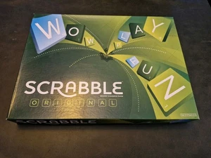 🎲 SCRABBLE Original Wort Brettspiel 100% KOMPLETT Mattel UK 2012 - Bild 1 von 5