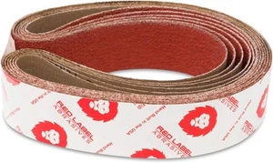 Red Label Abrasives 2 X 48 Inch 60 Grit Metal Grinding EdgeCore 60 - Picture 1 of 5
