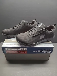 Skechers Women's Ghenter Bronaugh Work Shoe Non-Slip Size 8 Relaxed Fit - Picture 1 of 8
