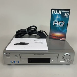 Sony Videorecorder VHS Player Videorecorder SLV-SE220 + Kabel & Tonband - funktionstüchtig SERVICED - Bild 1 von 13