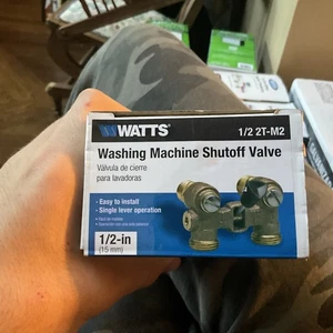 Watts Washing Machine Shut-Off Valve 2T-M2 - NIB - Picture 1 of 2