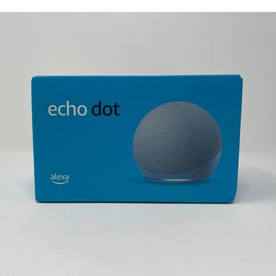 Amazon Echo Dot (4th Gen.) Smart Speaker  Twilight Blue Brand New - Image 1 of 2