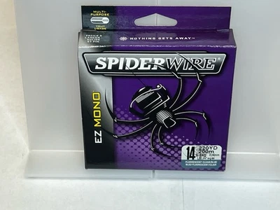 Spider Wire EZ Mono 14 фунтов прозрачный синий - 220 ярдов - Изображение 1 из 2