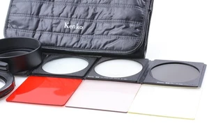 【 MINT 】 Kenko SQ Filter Set 6 types w/ Adapter for Bronica SQ From JAPAN - Picture 1 of 9
