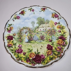 Vintage Royal Albert 25th Anniversary Edition Old Country Roses Teller 8,5" 1986  - Bild 1 von 4