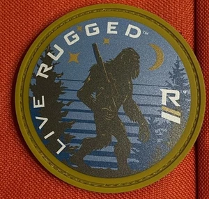 SHOT 🎯 Show 2025 RUGGED SUPRESSORS “Live Rugged” patch, Hook & Loop, New! - Picture 1 of 1