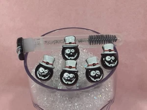 5 ct Mascara brushes, eyelash brushes, mascara wands with tube, lash spoolies - Picture 1 of 1
