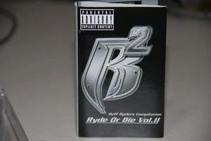 Ruff Ryders Ryde or Die Vol. 2 Cassette Rap Hip Hop DMX Eve Music Vintage - Picture 1 of 4